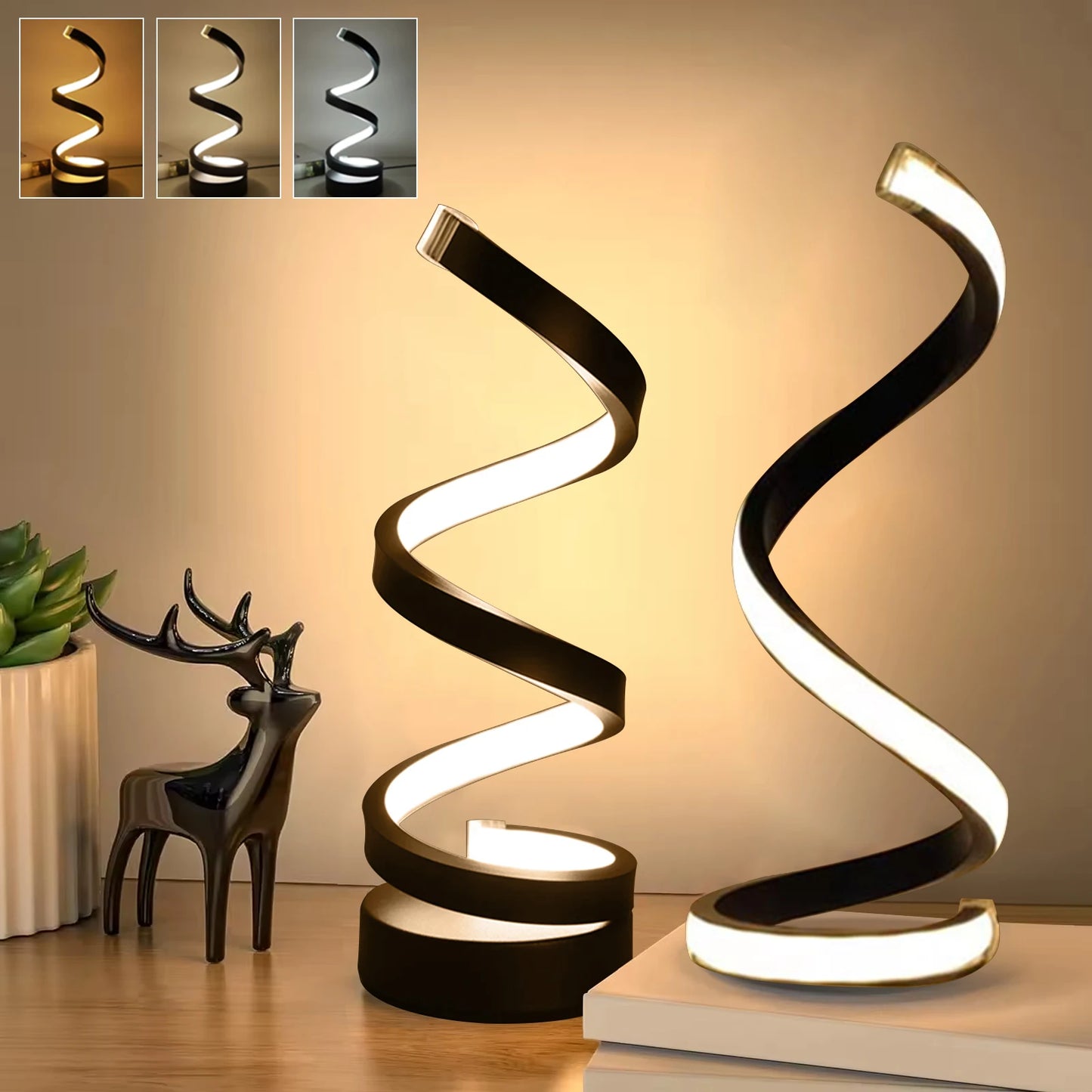 LumiSpire Desk Lamp